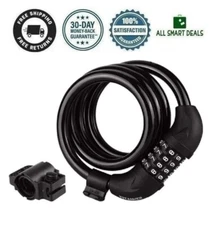 Candado Para Bicicletas Con Bloqueo Numeral Combinacion Seguro Calidad Superior