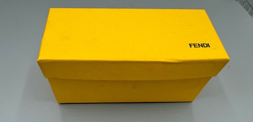 Vtg Fendi barrettes Brown Textured With Fendi Box #41 - Picture 13 of 16