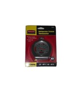 Rubbermaid Stainless Steel Instant Read Refrigerator/Freezer Cooler Thermometer