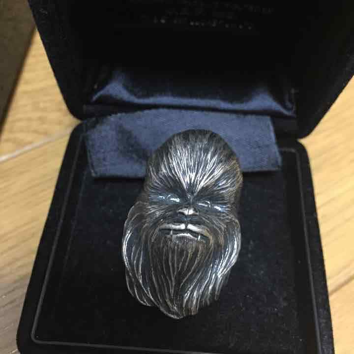 Anillo De Star Wars Star Wars cosa rara Chewbacca (203 Anillo De Star Wars Star Wars cosa rara Chewbacca (203