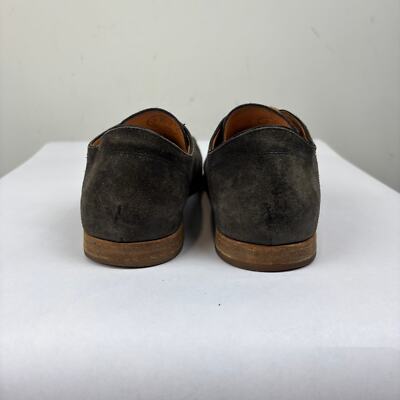 SAK Ryusaku Hiruma Suede Derby One Piece Dress Shoes Men display picture 2