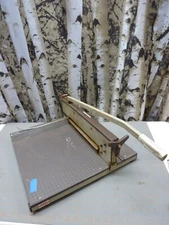 As-Is Martin Yale Paper Cutter Commercial Guillotine 0-12 - 12" Wide 1-1/2"Thick