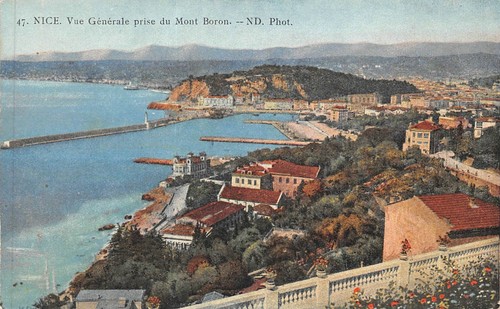 Carte Postale Ancienne - Nice - Vue Générale Prise Du Mont Boron