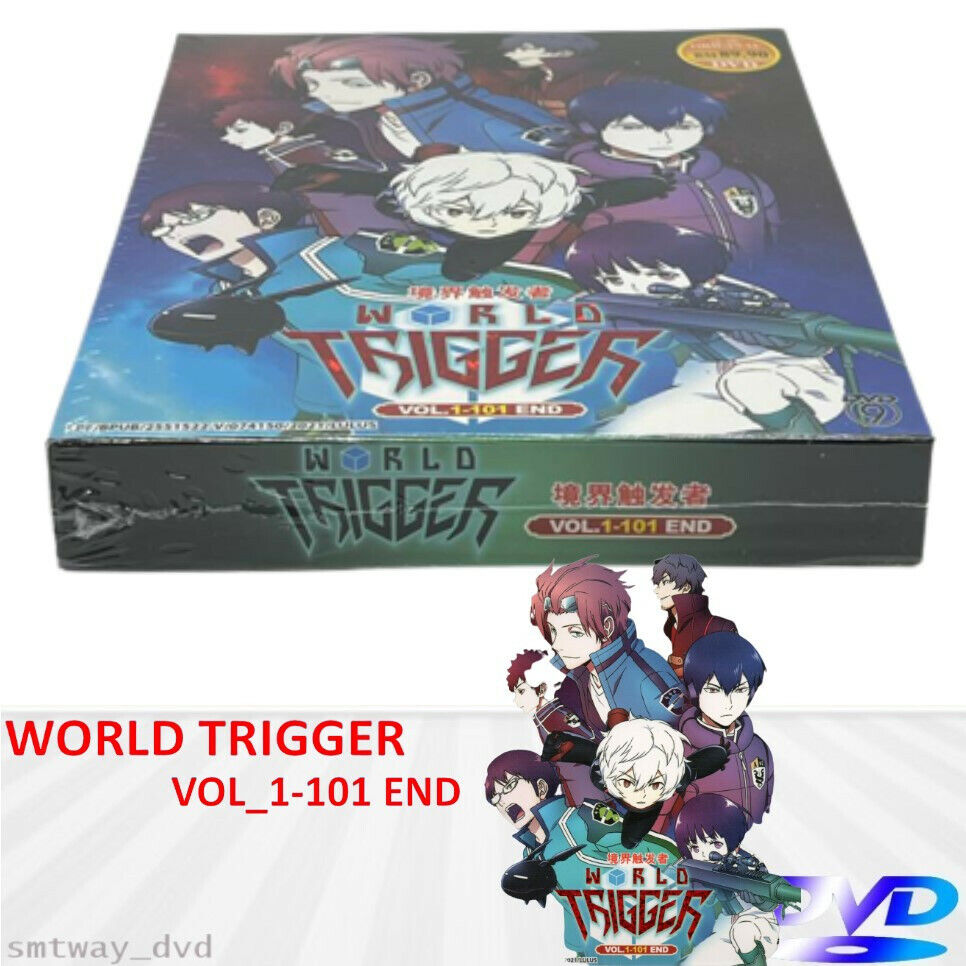 Anime DVD World Trigger Season 1-3 Vol.1-101 End English Subtitle 