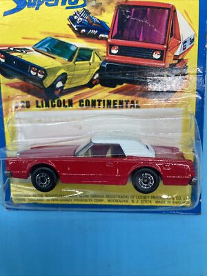 MATCHBOX 70 スパーファースト LINCOLN CONTINENTAL Matchbox Superfast No 28 Lincoln Continental In the package | eBay