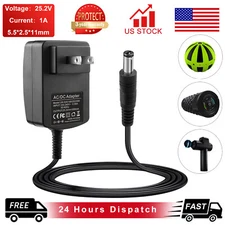AC Adapter For 24V-26V Hyperice Hypervolt Massage Gun Battery Charger Power Cord