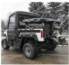 SHPE0400 - SaltDogg 0.40 Cubic Yard Electric Black Poly Hopper Spreader