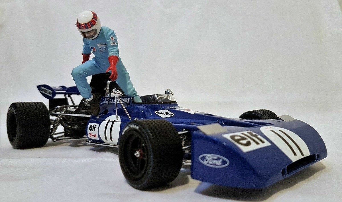 Exoto Tyrrell Ford 003 F1 race car 1:18 Jackie Stewart 1971 Exoto Tyrrell Ford 003 F1 race car 1:18 Jackie Stewart 1971