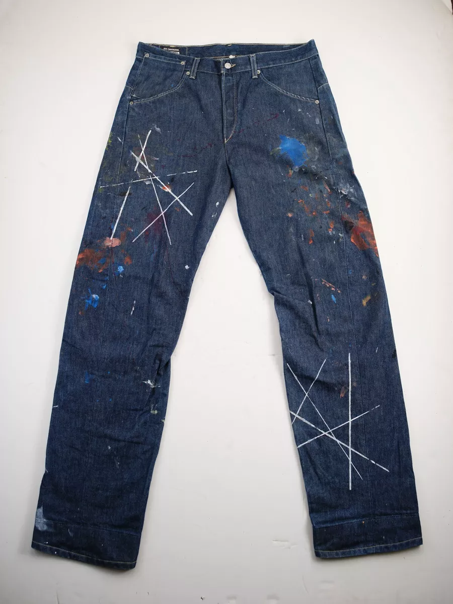 RARE Vintage Levi s 821 Twisted Engineered Jeans 36x34 NYC