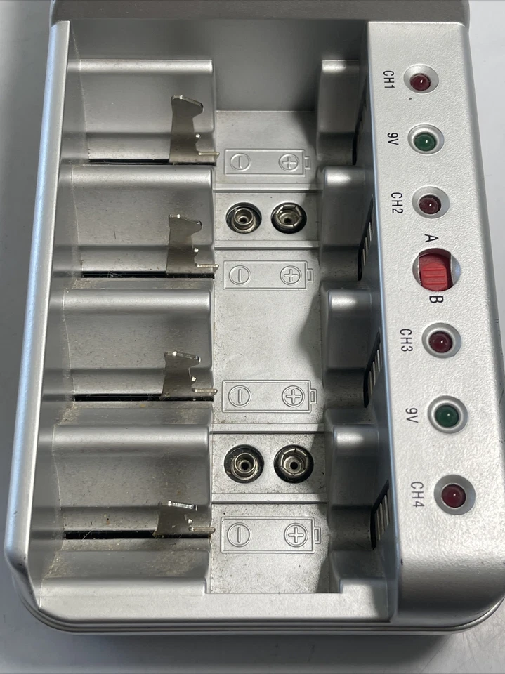 Lenmar 5 In 1 Battery Charger Pro541 Clean Class 2 AA AAA C D 9v Batteries - Image 4 of 4