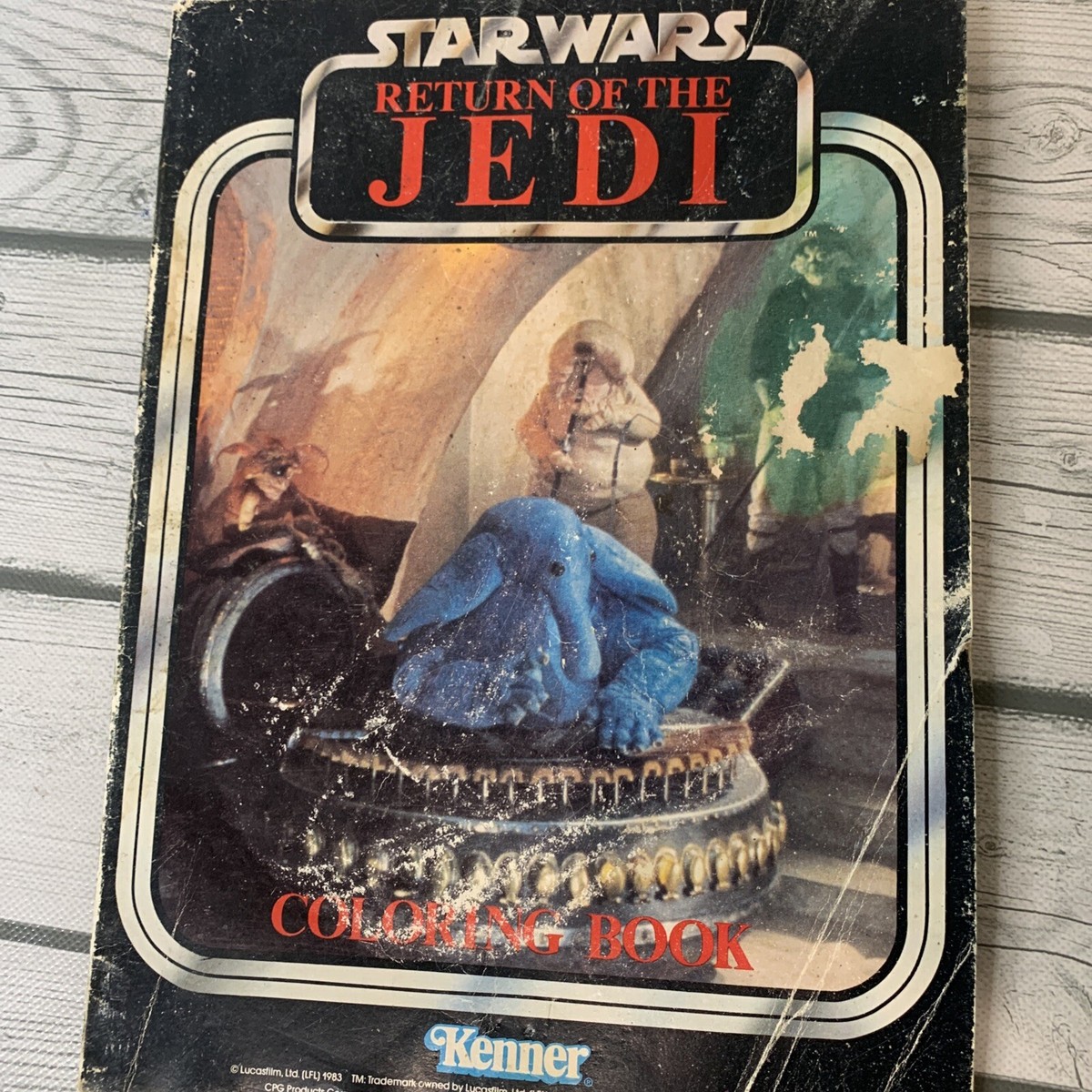 スター・ウォーズ カラーリングブック 1983年製 ケナー社製 ヴィンテージ Star Wars Vintage Kenner Coloring Book Return of the Jedi