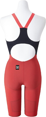 美品 Mizuno gx sonic6 CR N2MGA702 MIZUNO Swimsuit Women GX SONIC 6 CR FINA N2MGA702 Black Red Size