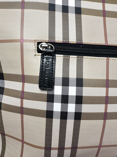 Burberry London Nova Check Coated Canvas Shoulder Tote Bag - Picture 6 of 24