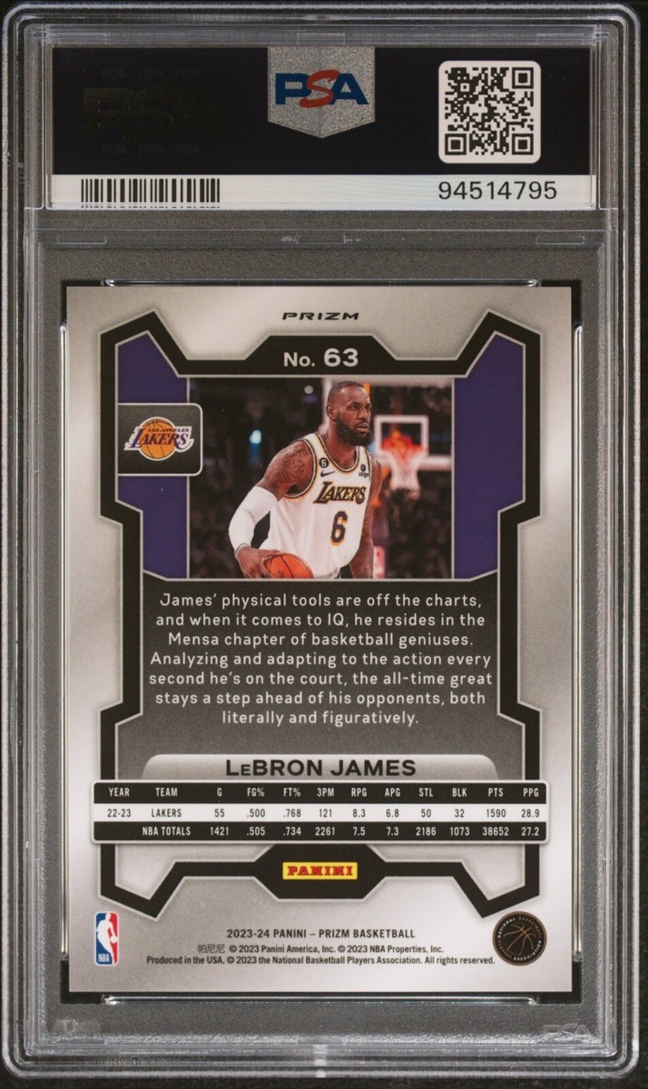 Lebron James 2023-24 Panini NBA Prizm Glitter Ultra Rare SSP Lebron James 2023-24 Panini NBA Prizm Glitter Ultra Rare SSP
