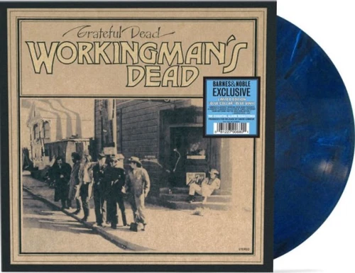 Grateful Dead Workingman’s dead Lp  Blue Vinyl
