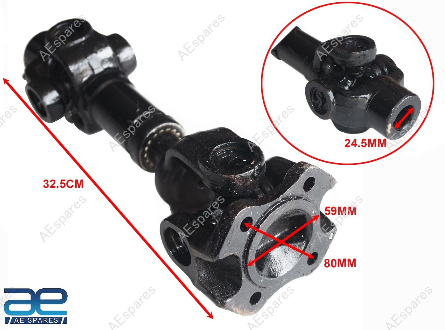 Jcb Parts Hydraulic Pump Drive Shaft 32mm For JCB 3CX Part No. 914/