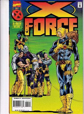 X-FORCE Vol. 1 # 44 July 1995 MARVEL Comics - Cannonball 