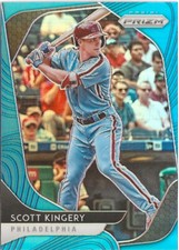2020 Panini Prizm Scott Kingery Blue Prizm SP #108