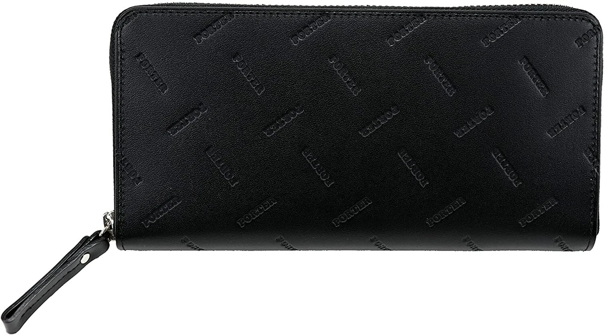 Yoshida BAG PORTER ENCHASE LEATHER WALLET Black 007-02283 MADE IN JAPAN