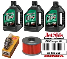 HONDA ATC250ES BIG RED Oil Change Kit Tune Up Spark Plug Filter ATC 250ES 85-87
