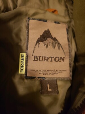 BURTON DA NANG MEN'S PRIMALOFT WATERPROOF DRY RIDE SNOWBOARD