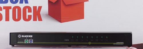 Black Box SS8P-SH-DVI-U Secure 8-Port Desktop KVM Switch - New Open Box - Picture 2 of 7