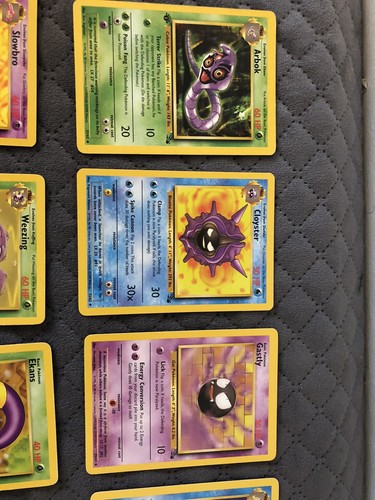 25 Of 62 1999 Fossil Set Pokemon TCG Twenty Five Card Lot Original Playing 1B - Picture 2 of 15