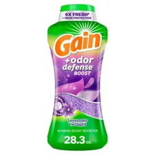 Gain + Odor Defense In-Wash Laundry Scent Booster Beads – Lavender Twilight, 28.