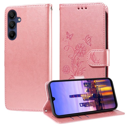 Handy Hülle für Samsung A16 A05 A55 A32 A73 A14 Geprägtes PU Leder Wallet Case - Picture 5 of 17