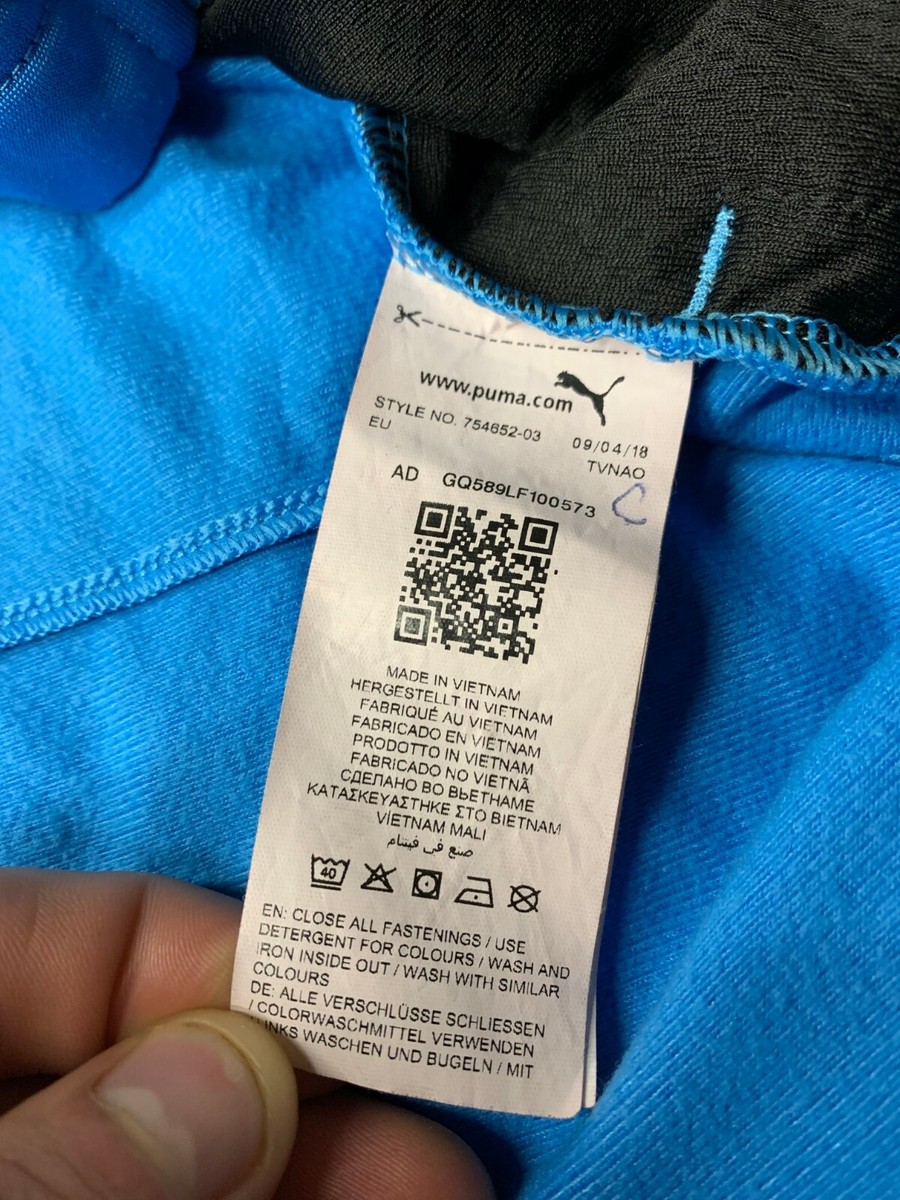 Veste D'entraînement Olympique De Marseille 2018/19 - PUMA, Bleu, Taille S