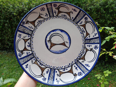 DekoTellerSchale Rund Centerpiece Ablageteller Ziegenbock Steinbock Handarbeit#4