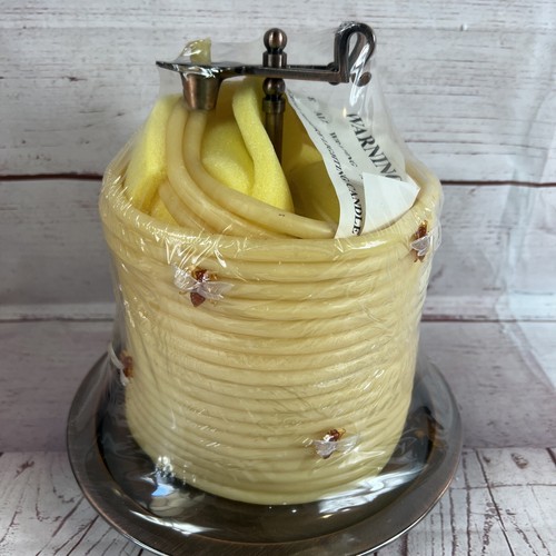 Candle by the Hour Beehive Candle with Bees by Eco Friendly, 9.5” Tall - Picture 5 of 17