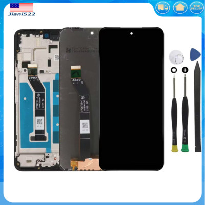 LCD Touch Screen Digitizer ±Frame For Motorola Moto G Power 5G 2024 XT2415
