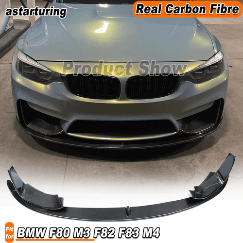 Alerón delantero de carbono espada parte delantera labio del alerón para BMW M4 F82 F83 F80 M3 - Imagen 1 de 10