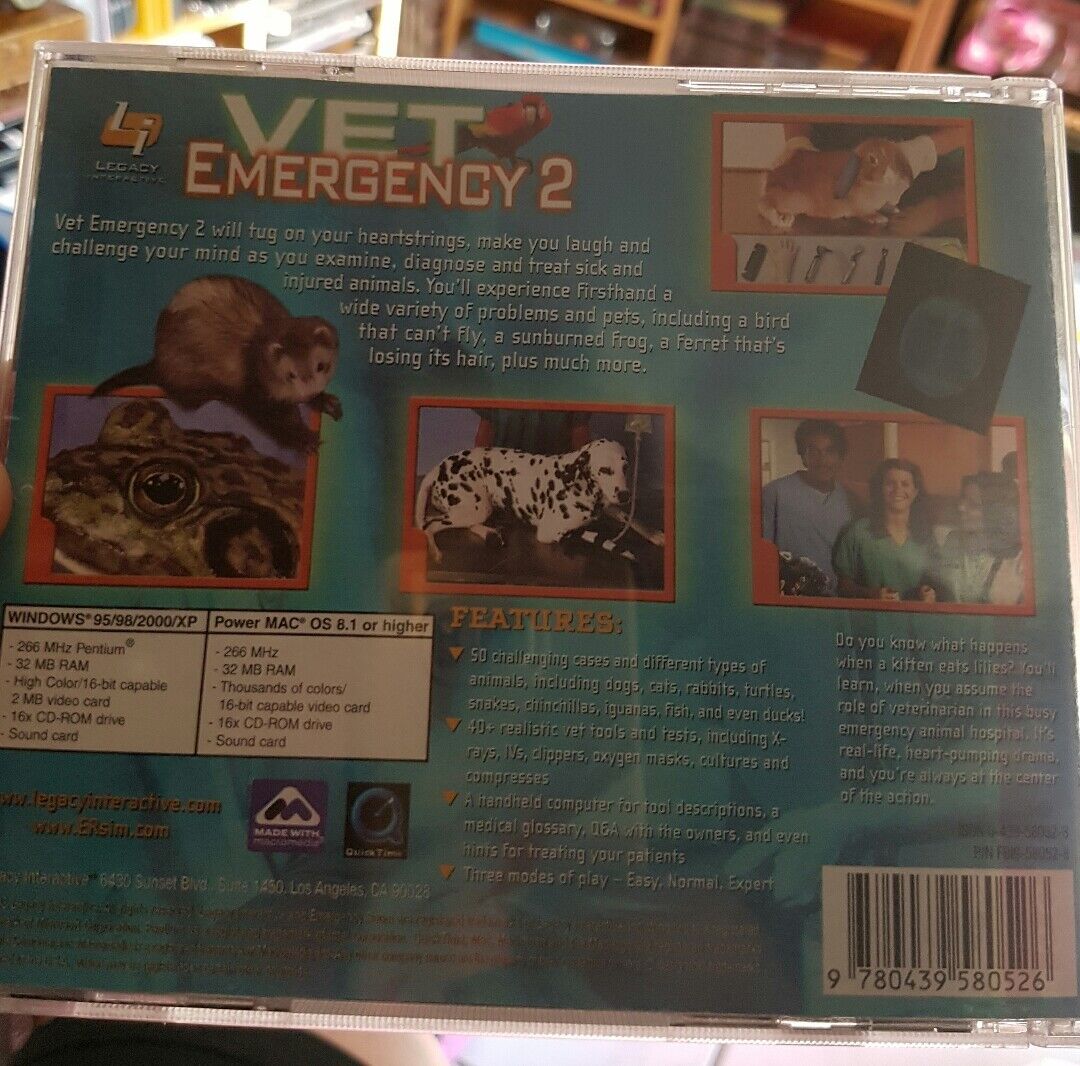 Vet Emergency 2 PC GAME - FREE POST *