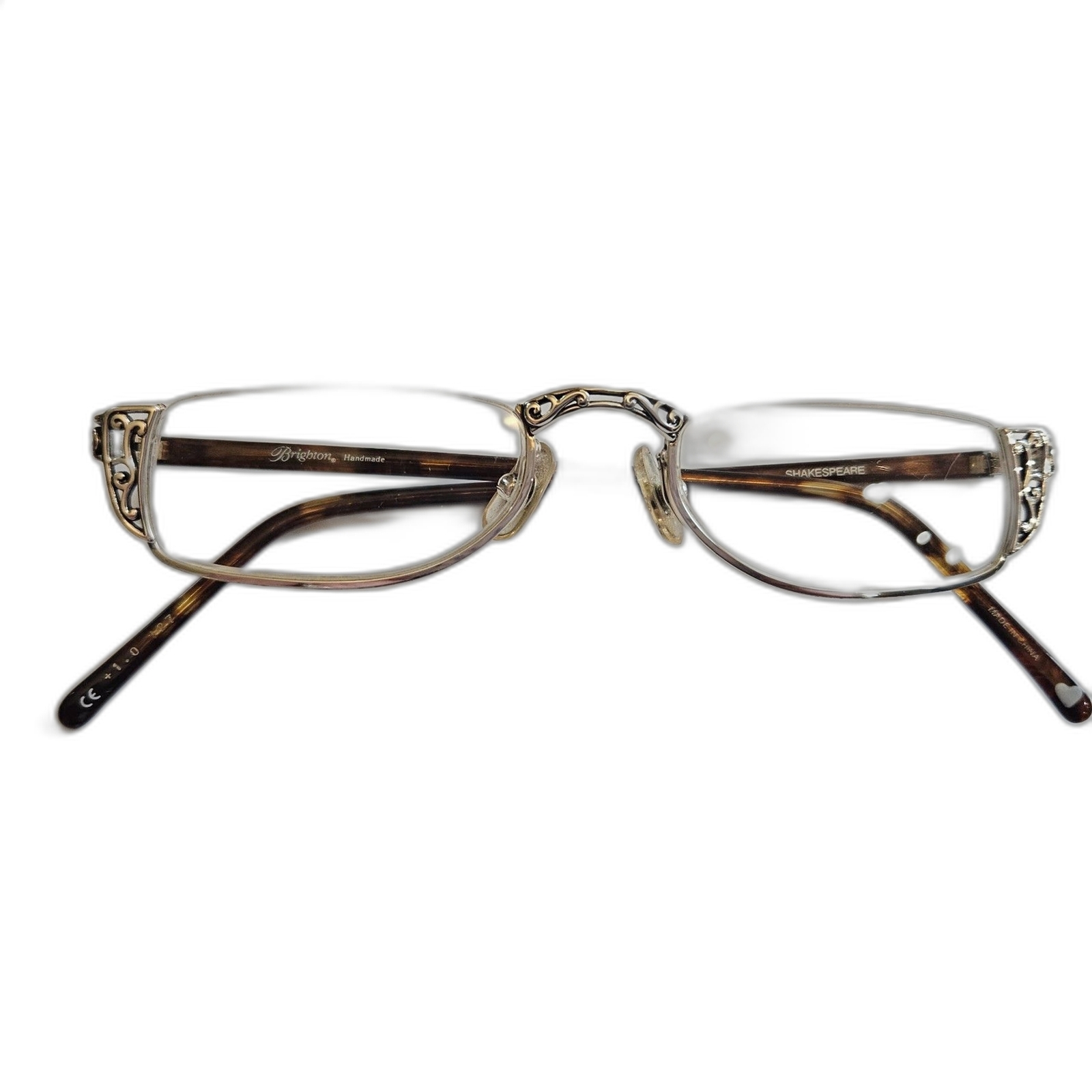 Brighton 1.0 Reading Glasses Ornate Shakespeare Frames Beautiful