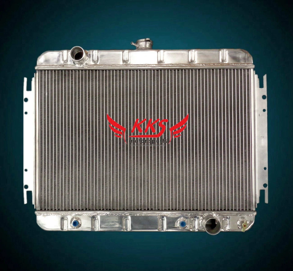 KKS 3 ROWS ALUMINUM RADIATOR FIT 1963-68 CHEVY IMPALA 1964-67 CHEVELLE EL CAMINO Foto 2 de 4