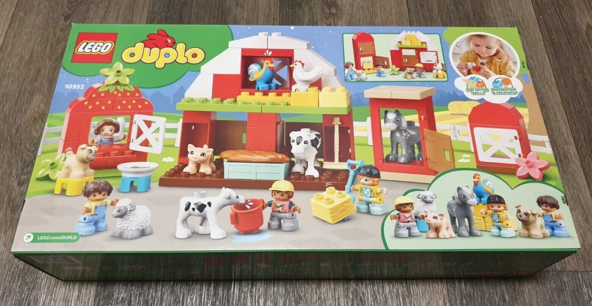 LEGO DUPLO 10952 - LA GRANGE LE TRACTEUR ET LES ANIMAUX DE LA FERME