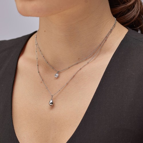 BROSWAY PERFECT COLLANA DOPPIO FILO DA DONNA IN ACCIAIO BPC36 (4700) - Foto 4 di 6