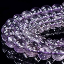 Natural Amethyst AAA Round 7MM 8MM 9MM 10MM 11MM 12MM 13MM 14MM 15MM Beads D365 