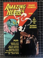 Cover of Amazing Heroes #202
