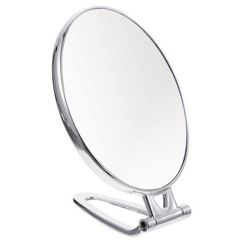 Beauty Handheld Mirror Two-sided Makeup Double Miss with Magnification - Picture 5 of 12