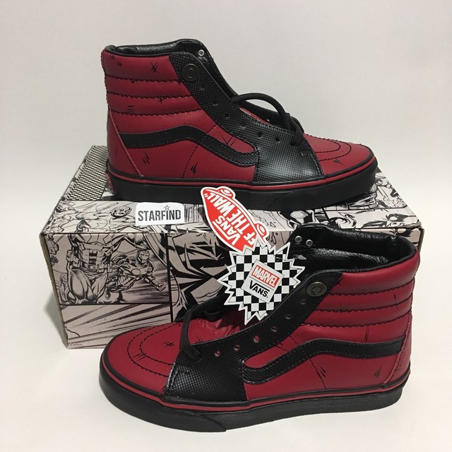 نفسه كشاف ضوئي حفز marvel vans size 7 