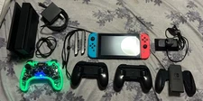 Nintendo Switch Blue/Red Handheld Console Bundle