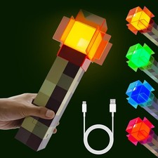 Lampe Fackel Wandlampe Wall Fackel Nachtlicht 3D Craft Fackel Lampe mit Haken DE