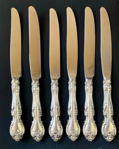 Melrose by Gorham Sterling Knife 9 1/2" ~ Set of 6