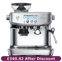 Sage The Barista Pro SES878BSS Coffee Espresso Machine Brushed Stainless Steel--