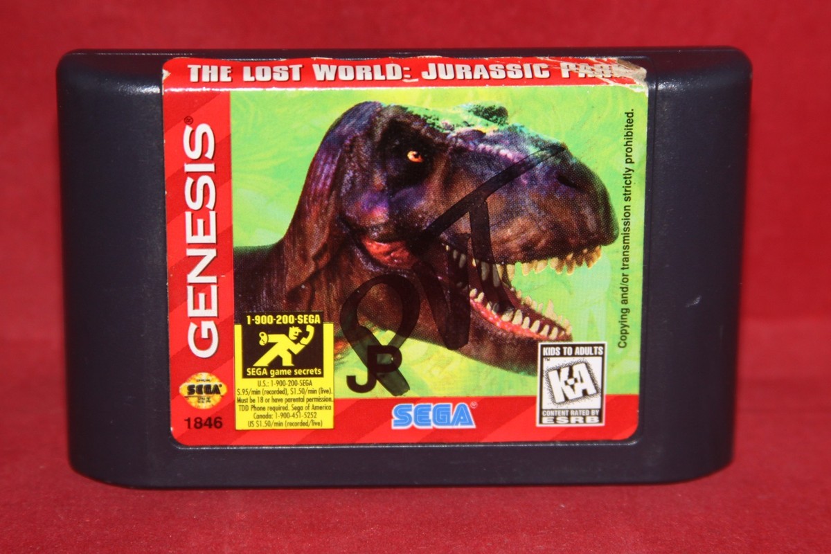 Sega Mega Drive - The Lost World Jurassic Park - Jeux vidéo