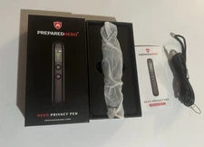 Prepared Hero Privacy Pen Hidden Camera Detector Anti Spy GPS Tracker Bug Sweep