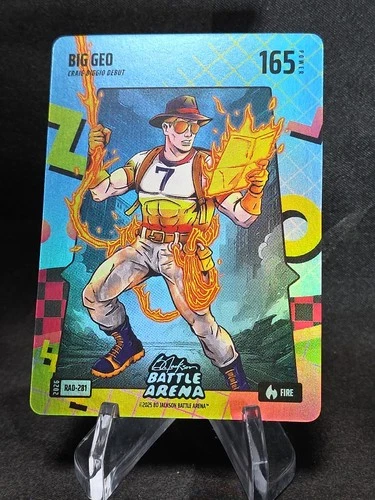 2026 Bo Jackson Battle Arena BIG GEO Craig Biggio 80s RAD-281 Fire 🔥